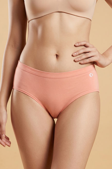 Zivame Anti-Microbial Medium Rise Full Coverage Hipster Panty (Pack of 5) - Multicolor — image 14